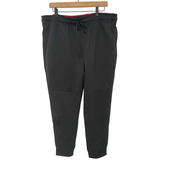 Spyder Men's Black Streetwear Casual Active Jogger Pants with Pockets  XL - Picture 1 of 4